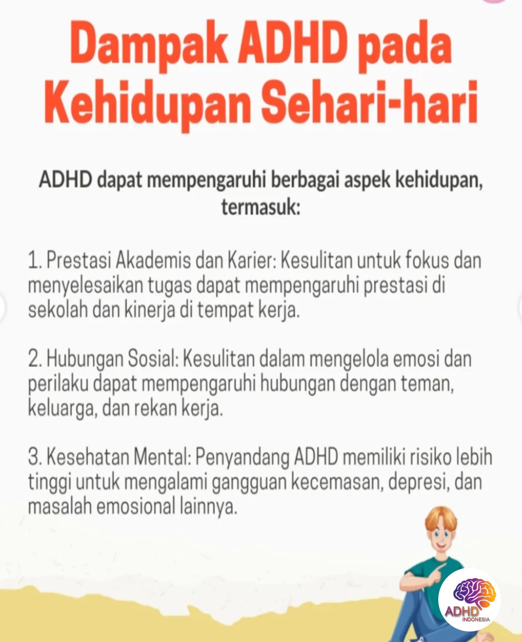 ADHD dan Hubungan Sosial Anak di Lingkungan Sekolah di Kota Palu