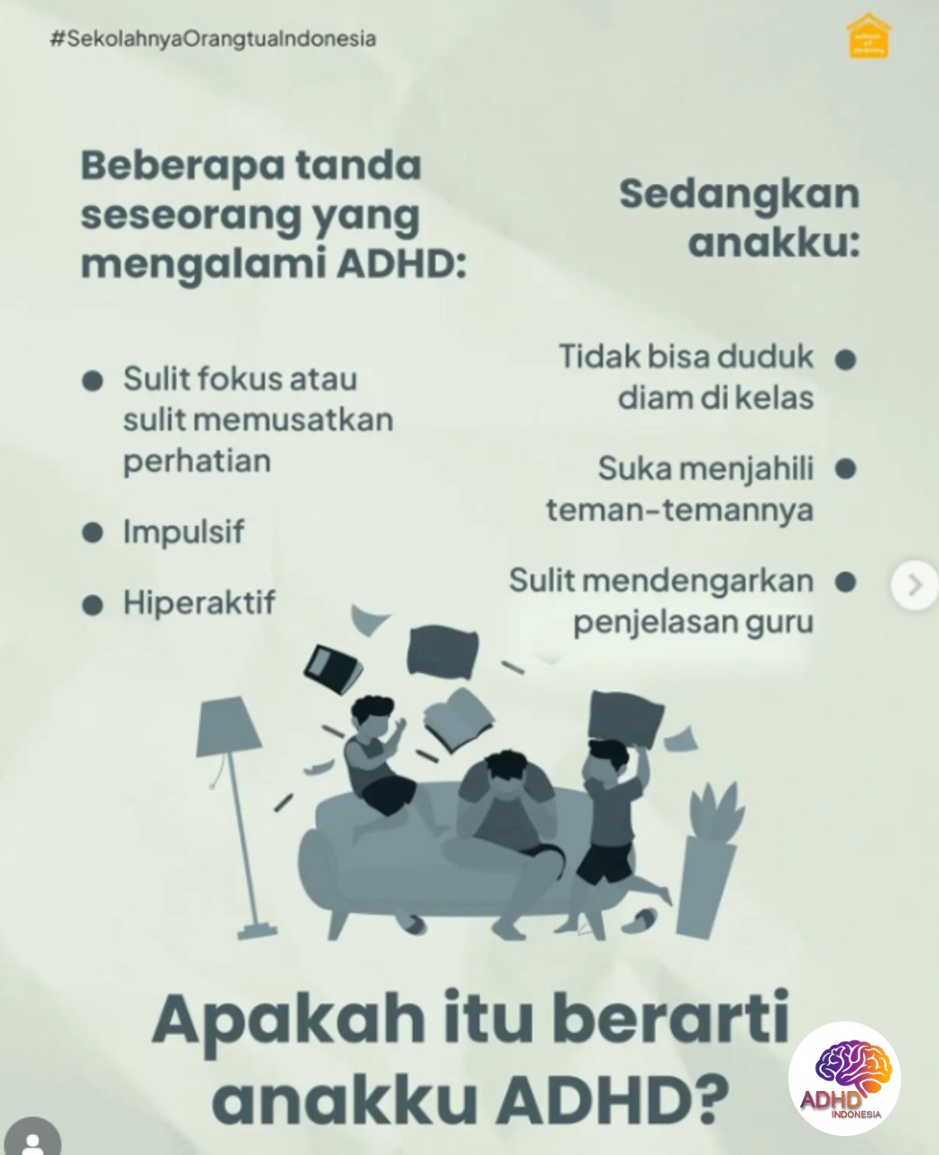 Ciri dan Gejala ADHD pada Anak Usia Dini di Kota Palu