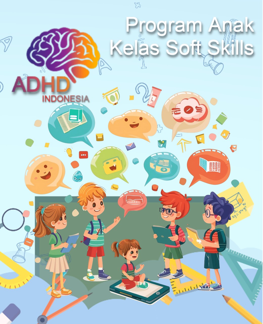 Program ADHD Indonesia Kota Palu Kelas Soft Skills Anak ADHD