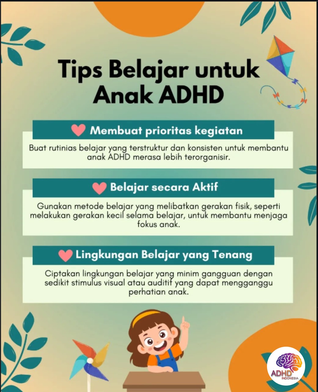 Strategi Belajar yang Cocok untuk Anak ADHD di Kota Palu